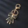 Chaveiro Criativo Fofo de Fruta Limão com Pedras de Diamante Pingente para Bolsa Feminina Anel de Chaveiro de Metal Desenho Animado Presente