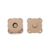 En Stock Flor de Ciruelo Hebilla Magnética Cosida a Mano Botón Magnético para Bolsas y Ropa Broche Magnético Invisible DIY Hebilla Oculta Magnética