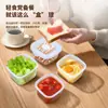 Caja de Almacenamiento de Silicona de Grado Personalizado para Refrigerador, Bolsas para Conservar Frescura, Caja de Almacenamiento para Frutas y Verduras, Caja de Almacenamiento para Alimentos Congelados, Bolsas para Conservar Frescura