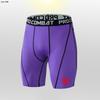 Pantalones deportivos ajustados de cinco puntos para entrenamiento de baloncesto, fútbol y fitness, de secado rápido.