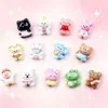 Animais Pequenos, Gatinhos, Ursos, Acessórios DIY de Resina Atacado, Presilhas de Cabelo Feitas à Mão, Acessórios para Brinquedos, Adesivos para Copos de Água, Transfronteiriço