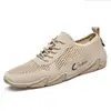 Zapatos Deportivos Casuales Transfronterizos de Verano para Hombre Talla Grande Zapatos de Malla Cosidos Zapatos de Pulpo para Hombre