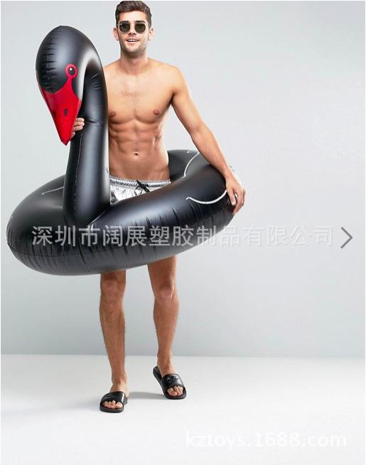 黑天鹅游泳圈 (6)
