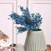 Flor Artificial Falsa Louwei Flor Esmalte Colorido Grama 5 Garfo Buquê Decoração de Casa Lugar Flor Falsa Decoração de Escritório Flor Falsa
