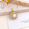 Colgante 2025 Más Vendido Perla Redonda Collar Accesorios para Mujer Diseño de Nicho Lujo Accesible Versátil Joyería DIY Accesorios