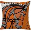 Funda de Almohada Geométrica de Caballo Transfronteriza Estilo Nórdico para Sala de Estar Sofá Funda de Cojín Decoración del Hogar Amazon Funda de Almohada