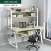 Estante de mesa mesa integrada mesa de computador de mesa mesa de escritório moderna minimalista mesa de escrita para casa mesa de estudo