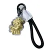 Cadena para Teléfono Móvil de Oro Puro 999 My Little Pony Regalo para Amigos Lanyard para Bolsa Llavero Dorado Colgante para Teléfono Móvil Hecho a Mano
