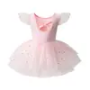 Roupas de Dança Infantil, Roupas de Prática de Balé, Collant de Exame de Dança Chinesa, Vestido com Laço para Meninas da Amazon