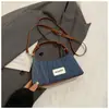 Bolso de Mano de Mezclilla Estilo Coreano Bolso Dumpling para Mujer 2025 Verano Moderno Retro Nicho Elegante Casual Bolso de Hombro Cruzado