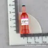 Kit DIY Caseiro Acessórios de Resina Água Mineral Chaveiro Cola Creme Garrafa de Vinho Garrafa de Refrigerante Material para Capa de Celular