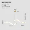 Lámpara de Araña Larga para Villa Loft Lujo Nórdico Creativo Luz para Escaleras Moderna Simple Luz LED Foco para Sala de Estar
