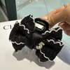 Estilo Celebridad de Internet Lazo Retro Elegante Pinza para el Cabello de 10 cm Accesorio para el Cabello, Disponible en Múltiples Colores, una Herramienta Elegante para Peinar el Cabello
