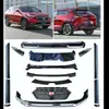 Adecuado para Modelos 21-25 de Vezel Xrv Modificación Spoiler Frontal Hrv Versión de Ultramar Labio Delantero y Trasero Pequeño Contorno Falda Lateral Vezel