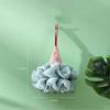 Linda bola de baño de helado flor de baño exfoliante para hombres y mujeres baño de doble uso para bebés y niños artefacto de baño de alta gama que no se deshace grande