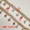Colgante de Borla Yiwang Encaje de Concha Tejido de Algodón y Lino Accesorios de Ropa Étnica Hechos a Mano DIY Accesorios de Decoración para Faldas