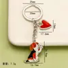 Llavero colgante de perro con goteo de aceite de aleación DIY nuevo, accesorio de llavero de diseño creativo, venta directa del fabricante