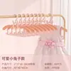 Perchero retráctil multifuncional para ropa de niños soporte de almacenamiento para recién nacidos perchero de plástico antideslizante engrosado para bebé venta al por mayor