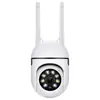 Cámara de Vigilancia de Seguridad Inalámbrica Wifi A7 Visión Nocturna de 360 Grados Remota de Alta Definición Cámara para Interior y Exterior Montada en Pared