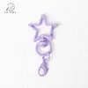 Accesorios de Aleación Hebilla Colgante Estrella de Cinco Puntas Broche de Langosta Muñeca DIY Cadena de Llavero Estrella Accesorios para Joyería DIY Cuentas