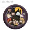 Harry Potter Fuente fábrica plato de papel vaso de papel servilleta vajilla desechable decoración set de suministros para fiesta de cumpleaños