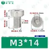 Tornillos Hexagonales Cabeza de Copa Gb7984 Acero Inoxidable 304 Cilíndricos Cabeza Delgada Hexagonales Máquina Tornillos Pernos M2-M12