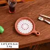 Casa de Muñecas Miniatura Simulación Charola de Pizza Accesorios para Jugar a Comer Modelo de Juego de Imitación Pequeños Adornos
