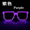 Gafas de Mosaico Brillantes Inalámbricas de Moda, Gafas de Sol Coloridas Parpadeantes, Accesorios para Ambiente de Fiesta en Bares y Discotecas, Artículos de Vendedor Ambulante