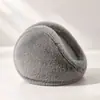 Orejeras de Piel Sintética de Conejo para Invierno, de Felpa y Cálidas, Adecuadas para Hombres y Mujeres, para Viajes y Trayectos al Aire Libre