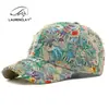 Gorra Personalizada Estampada Estilo Étnico para Mujer, Gorra de Béisbol de Copa Dura, Gorra de Sol para Exteriores, Gorra con Visera Estilo Vintage Floral