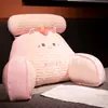 Wg6Q Almofada de Cabeceira de Látex Bolsa Macia Travesseiro Grande Almofada de Sofá Costas Cama Mulher Grávida Tatami Janela de Canto