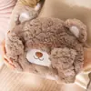 Bolsa de Agua Caliente Recargable Calentador de Manos Peluche Niña Bonito a Prueba de Explosiones Bolsa de Agua Caliente Nuevo Estilo Invierno 2023
