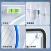Suministros del Fabricante Válvula de Retención Transparente de Doble Vía, Accesorios de Ventilación para Campana Extractora de Cocina, Válvula Unidireccional, Válvula de Retención de Plástico