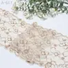Ribete de encaje elástico de color contrastante ligero tejido Tanglong, 13 cm, para ropa, lencería, vestidos de novia, cortinas y accesorios