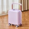 Em estoque nova mala de viagem feminina com haste larga de 18 polegadas, leve, com senha de embarque, para meninos, 20