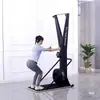 Resistencia al Aire y Resistencia Magnética Máquina de Esquí de Doble Resistencia Comercial para el Hogar Interior Simulación de Entrenamiento de Tracción Ejercicio Aeróbico Multifuncional Fitness