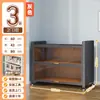 Vitrina para Figuras, Vitrina de Cristal para Uso Doméstico, Estantería, Armario de Almacenamiento para Cajas Sorpresa, Armario de Metal para Muñecas Modelo, Vitrina
