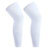 Protector de piernas para baloncesto, rodilleras alargadas, transpirables, de licra, protector solar, para correr, montar a caballo, elástico, de secado rápido, de compresión, protector deportivo.