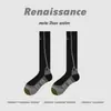 Calcetines Deportivos de Micro-Presión Renaissance para Pantorrilla para Correr, Cuerda para Saltar, Adelgazar Piernas, Fitness, Yoga y Calcetines de Compresión Muscular