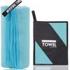 Toalla Deportiva de Terciopelo de Doble Cara para Comercio Exterior, Toalla Absorbente de Microfibra de Secado Rápido para Natación, Toalla Portátil para Yoga y Fitness