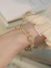 Pulsera de Doble Capa de Jade Hetian Natural de la Princesa Fugitiva para Mujer Nuevo Diseño de Nicho Ins Chinoiserie Pulsera Dulce de Hada