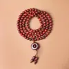 Atacado Sandália de Sangue Sândalo Africano Folha Pequena Sândalo Vermelho Contas Budistas, Vários Estilos e Especificações, Pulseiras Estilo Étnico, Contas de Rosário