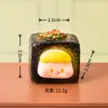 Juguetes de Comida Deliciosa Simulada, Decoraciones Lindas de Bricolaje, Imanes para Refrigerador, Adornos 3D para Coche, Colgantes para Llavero