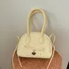 Bolsa de Mão Plissada Estrela Popular Estilo Coreano para Mulheres Nova Coleção Primavera 2026 Moda Nicho Estilo Coreano Bolsa de Ombro Transversal