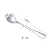 Cuchara de acero inoxidable para regalo de boda, cuchara de amor, cuchara de café en forma de corazón, cuchara creativa para mezclar, vajilla para parejas, cuchara de amor 1010