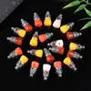 Resina Plateada de Xizang Empalmada de una Sola Pieza Cabeza de Buda Forma de Gota de Agua Conector de Tres Vías Hecho a Mano DIY Estilo Antiguo Cuentas DIY Accesorios para Joyería