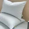 Fundas de almohada lavables seguras para bebés Clase A, juego de 2 piezas, color liso, fundas de almohada individuales engrosadas, un par para uso doméstico, fundas de almohada para dormitorio
