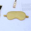 Sade Cloth Shading Sleep Eye Mask Fita de seda Impresso logotipo Padrão Bordado Office Lunch Break Travel