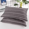 Juego de almohadas individuales con funda extraíble y lavable para el cuello de estudiantes y adultos, juego de almohadas para el cuello, par