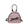 Bolsos de Mujer de Moda Transfronterizos 2025 Nuevo Diseño Coreano de Nicho Moda Plisado Lazo Mochila Pequeña Bolso de Viaje